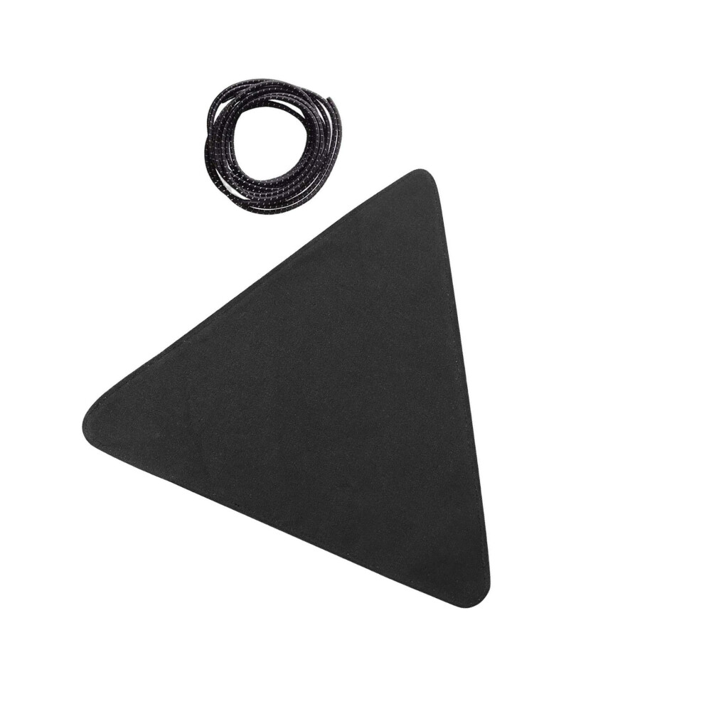 (Black, 37 x 37cm) Compact and Durable Cloth Stool for Camping and Traveling Cover-image-OPC-PMS9GVX-NEW