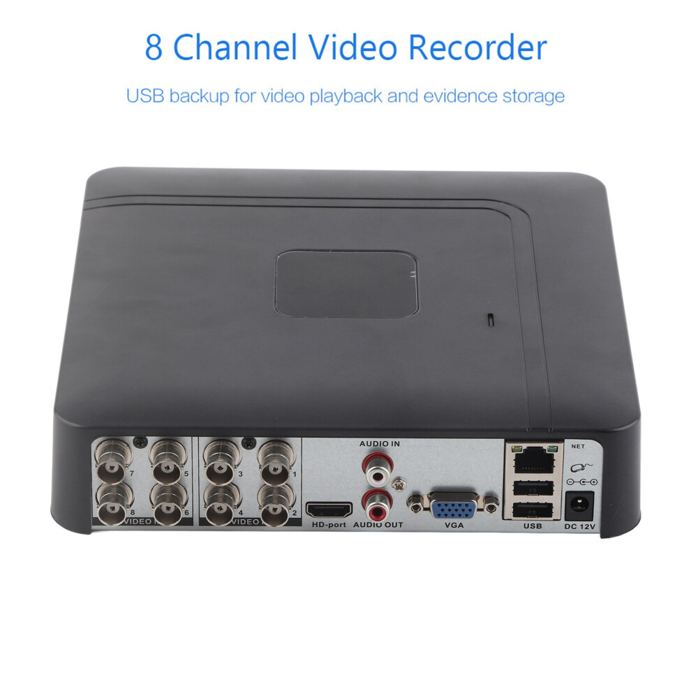High-Definition 8Ch Cctv Dvr/Nvr 5-In-1 With Usb Backup 5011358488551