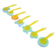 Kids' Art Sponge Brushes Set: Develop Hands-On Painting Skills