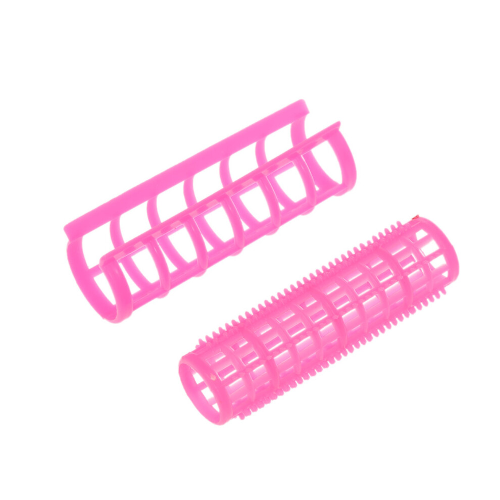 Plastic Hair Curlers 12pcs Set DIY Curling Tool for Hair Styling Reusable