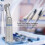 Dental Low Speed Handpiece Contra Angle, Silver, 8x2cm 5