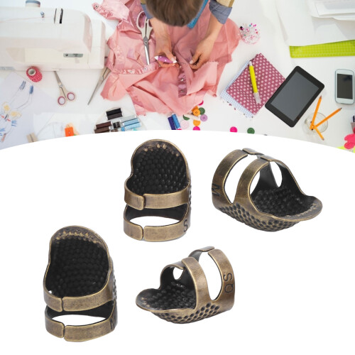 Copper Sewing Thimble Finger Protector for Durable Needlework 015 2