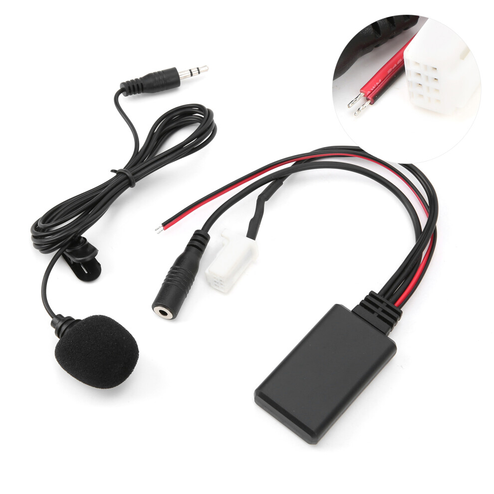 Bluetooth 5.0 Aux Cable Adapter With Mic For Suzuki Swift, Jimny 6901358495620