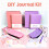 DIY-Tagebuch-Set, Planer, Notizbuch, Scrapbook und 3