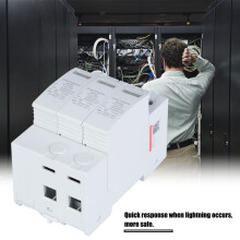 3P 40KA Surge Protector - Fireproof Anti-Corrosion Easy Install