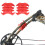 2 Pcs Archery Bow Damper Stabilizer Weight Kit Red/Black/Blue, 6x5.7cm 5