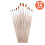 12-teiliges Pinselset, flache Shader-Pinsel mit 9