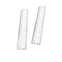 1 Stück 20 cm/8 Zoll transparentes