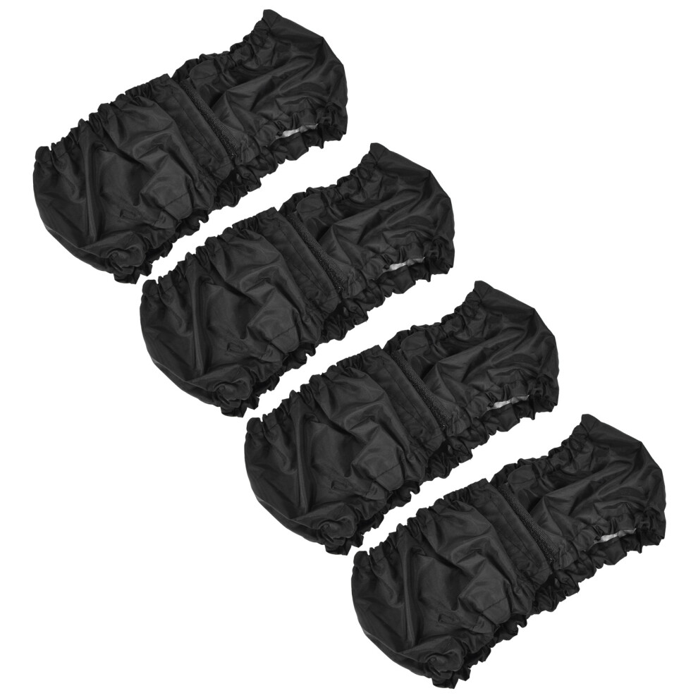 4pcs Durable Wheel Covers - Easy Clean Dustproof Protector for Strollers