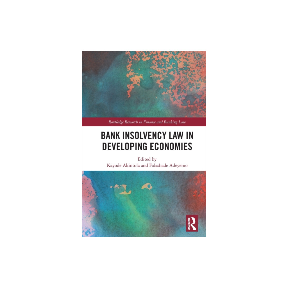 Riachristiecollections Bank Insolvency Law In Developing Economies Paperback Book
