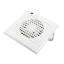220V 6" Bathroom Kitchen Wall Extractor Fan 80m3/h Decibel 36dB