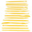 14PCS Plastic Clay Modeling Tools for Shaping & Sculpting, Yellow 14