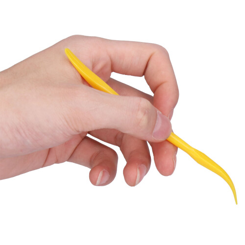 14PCS Plastic Clay Modeling Tools for Shaping & Sculpting, Yellow 2