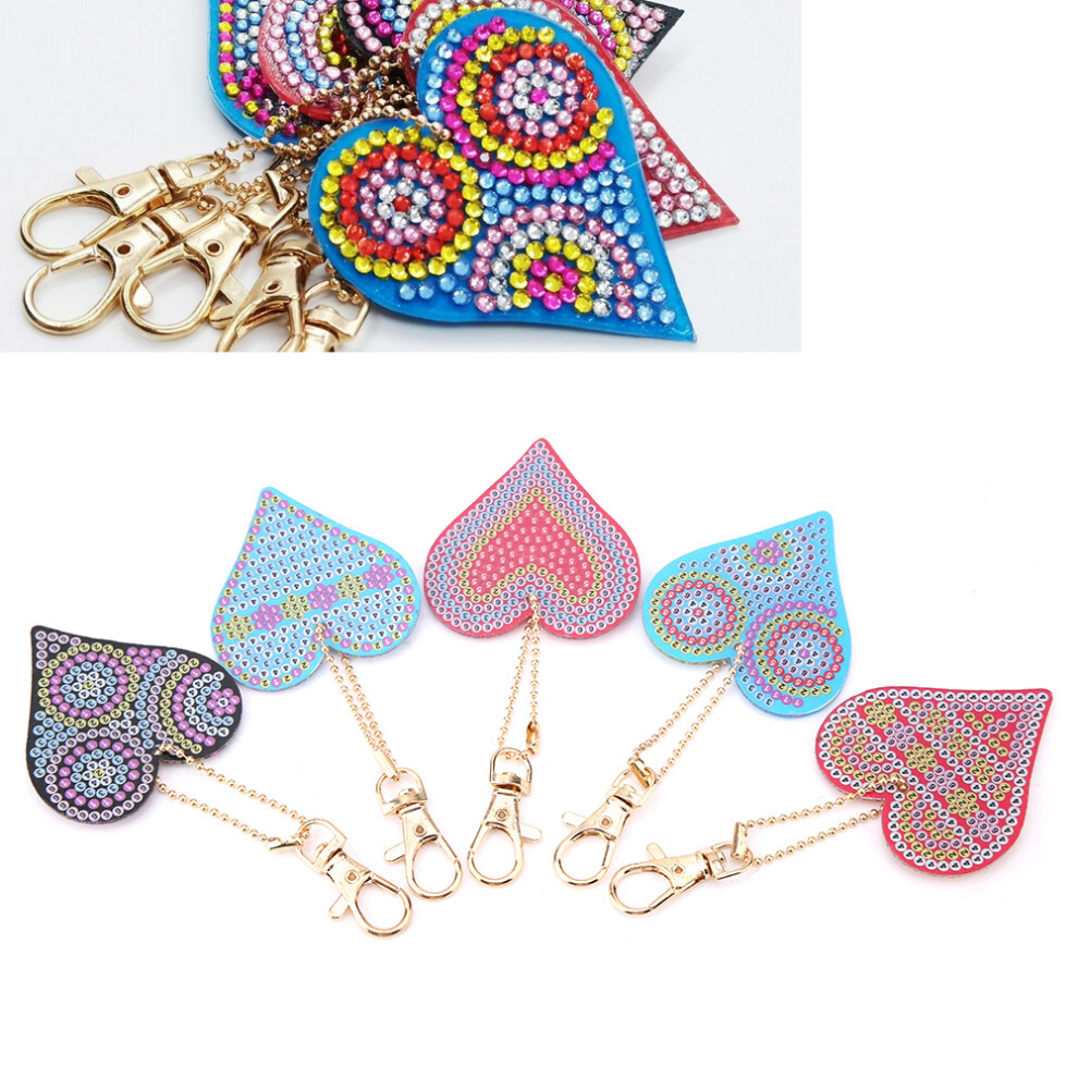 DIY Heart Shaped Resin Keychain Kit - Creative Home Decor & Gift-image-OPC-PMS9WBF-NEW