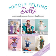 Needle Felting Dolls by Judy Balchin Paperback Book