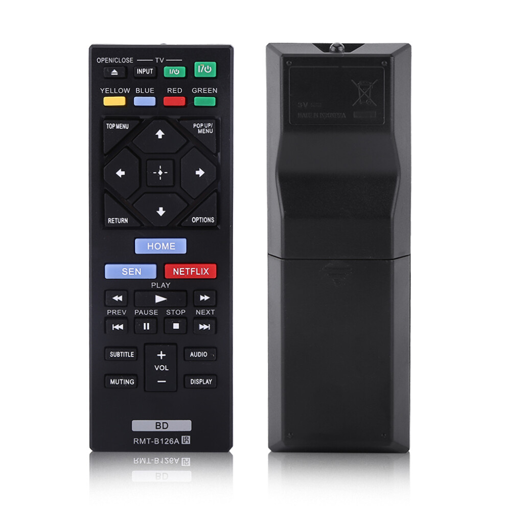 Rmt-B126a Remote Control For Sony Blu-Ray Players - Replacement Black 4921358505084