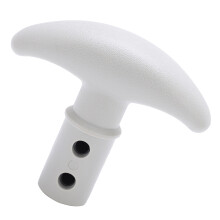 Grauer PVC-T-Griff für Kajak, Kanadier, Schlauchboot Zubehör