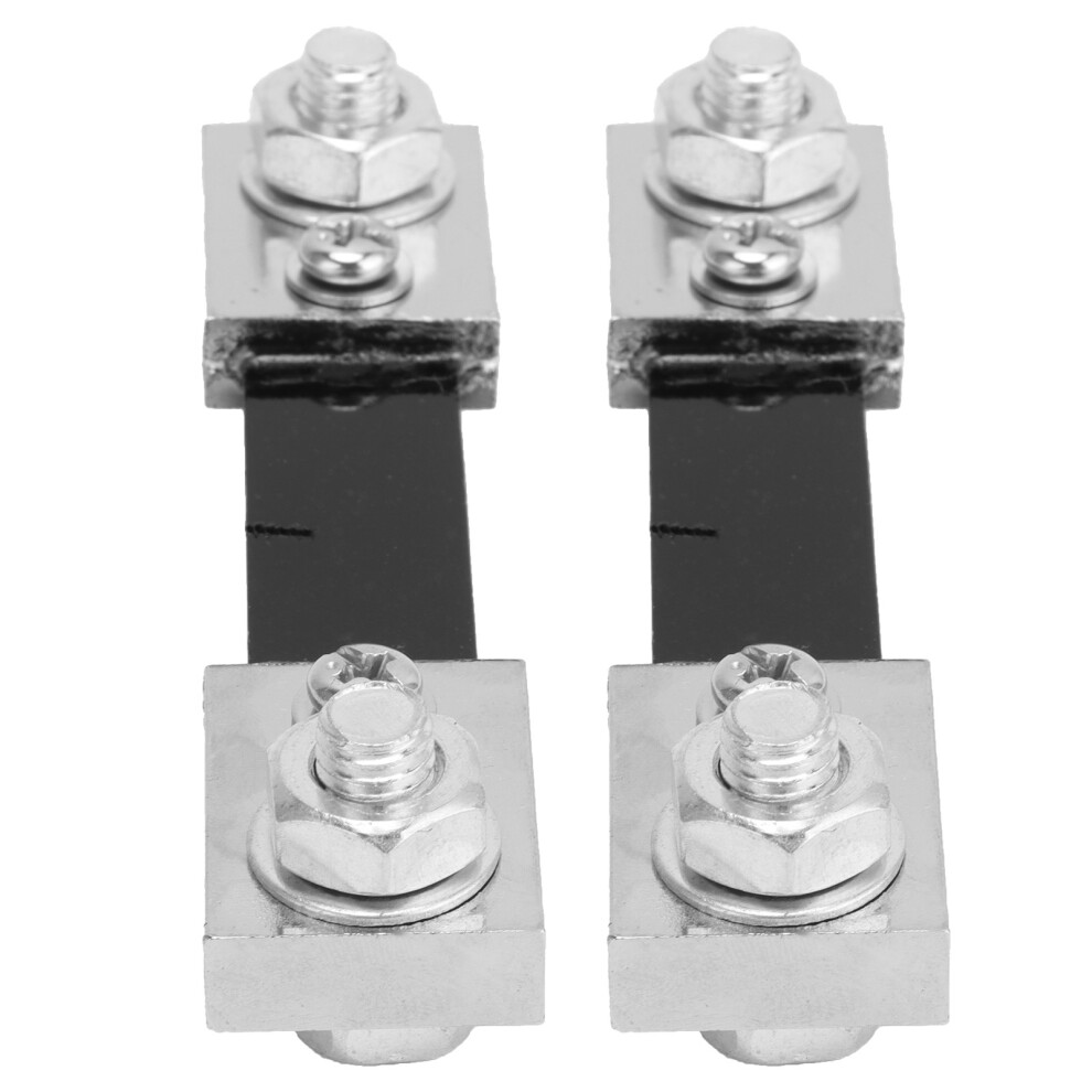 2Pcs 100A Current Shunt Ammeter Test Kit Alloy Replacement Accessories 9351358505916
