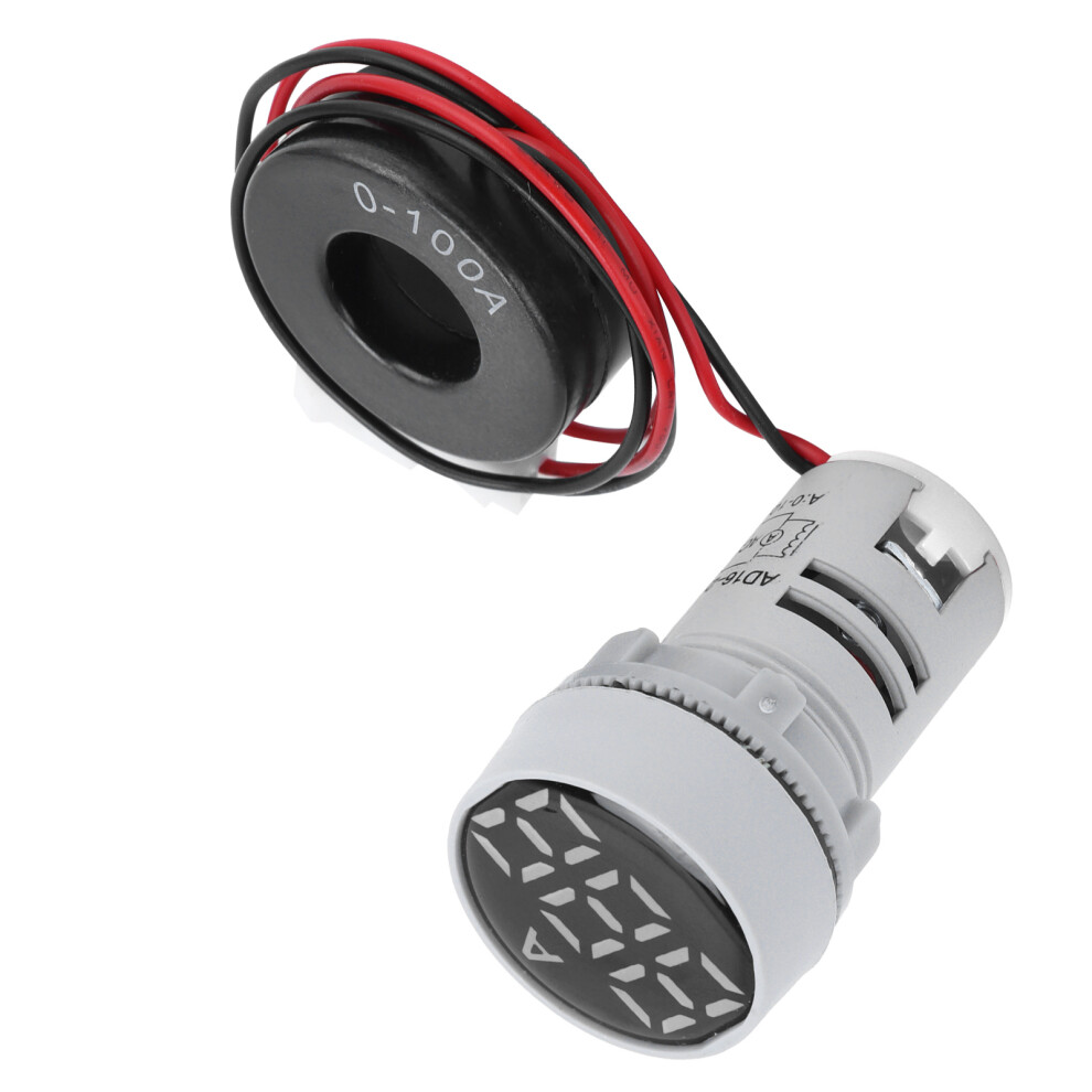 220V Ac Round Signal Indicator Ammeter Flame Retardant Ad16â22Dsa 4001358505946