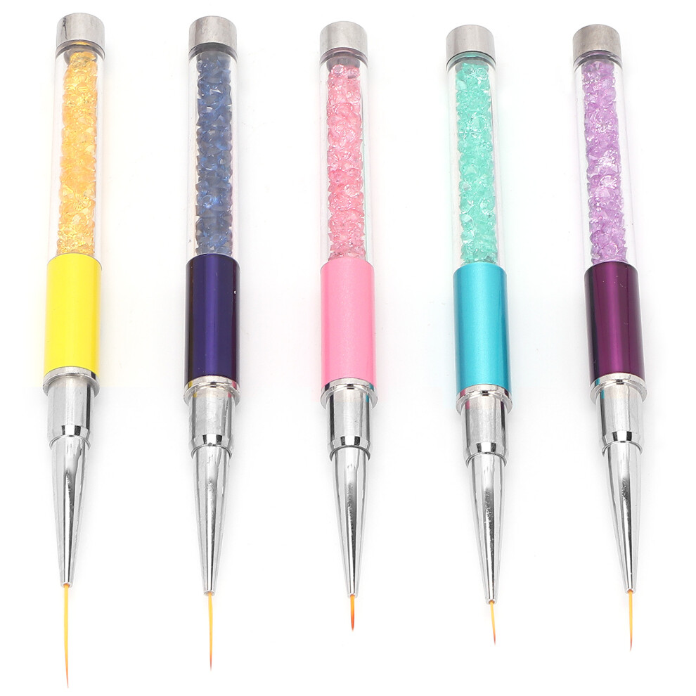 5pcs Nail Art Liner Brushes Set for Manicure Painting and Embellishments AU