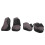 Horse Tendon Boots PU Elastic Thickened Adjustable, Brown, M 13