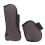 Horse Tendon Boots PU Elastic Thickened Adjustable, Brown, M 10