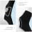 Breathable Muay Thai MMA Ankle Support Wraps, L Size Grey 12