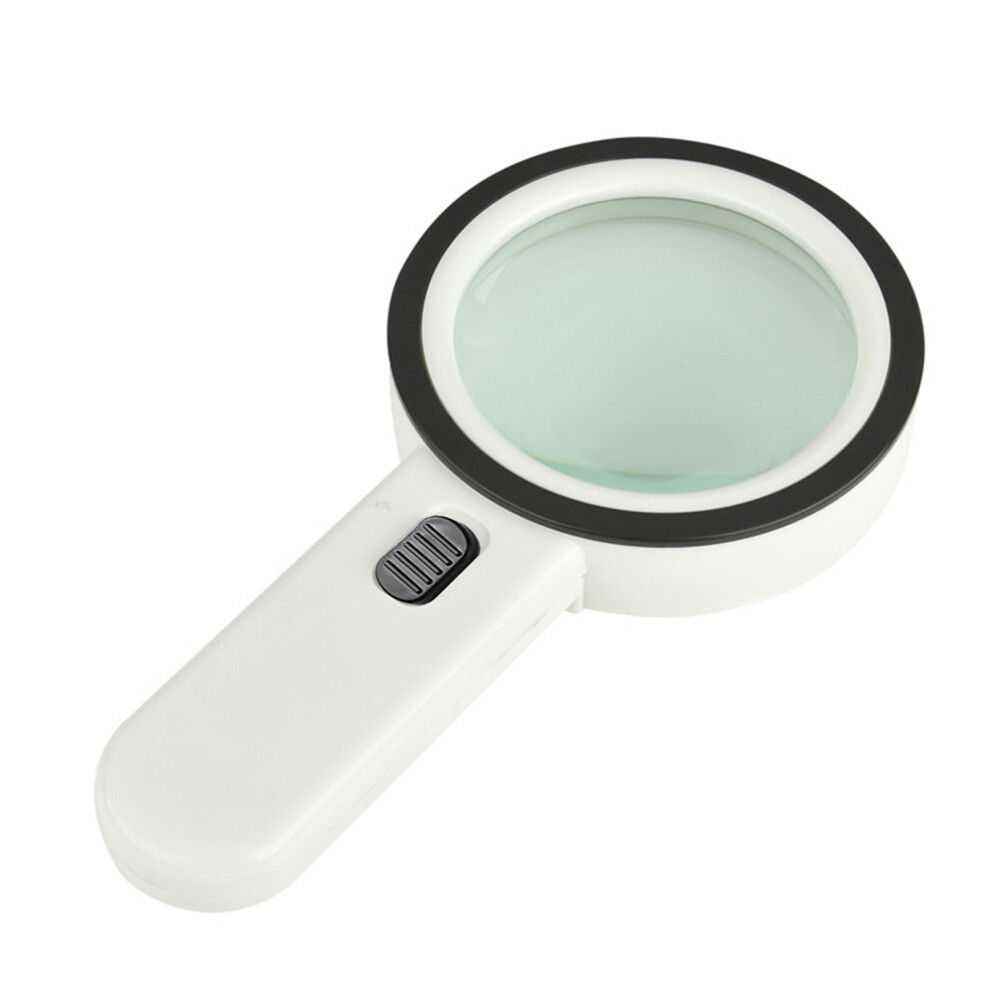 30X High Definition Magnifier 125mm Lens with Lights for Close Inspection