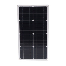 100W Monocrystalline Solar Panel Kit with 10A PWM Charge Controller for Car Boat RV