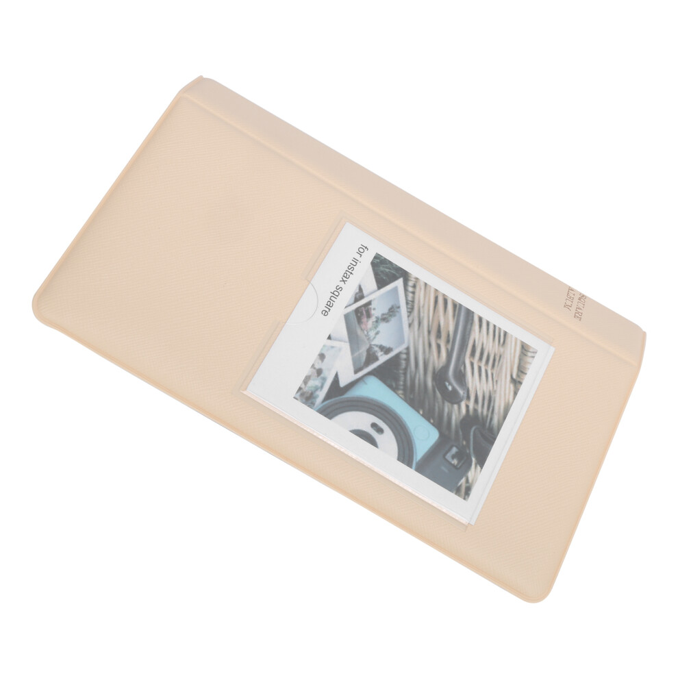Pvc Cover Photo Album 3 Inch 64 Pocket Card Holder For Sq20/Sq10/Spâ3 Beige 8701358509376