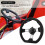 Volante da kart 270 mm, nero 150cc-250cc 3