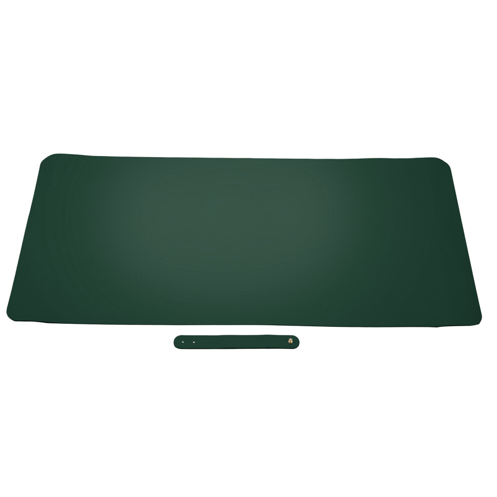 Multifunctional Waterproof Microfiber Leather Mouse Pad 80X40cm Green/Black 9481358515063