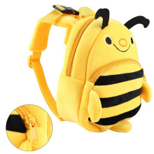 Kinder-Cartoon-Plüschrucksack für Kleinkinder, 25*23*4 cm, Mehrfarbig