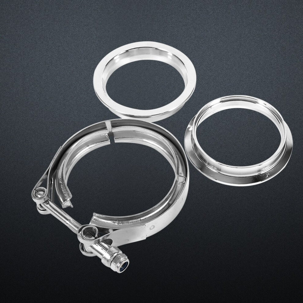 Collier V-Band 3'' Acier Inox - Kit Flasque Turbo ÃChappement 8781358515461