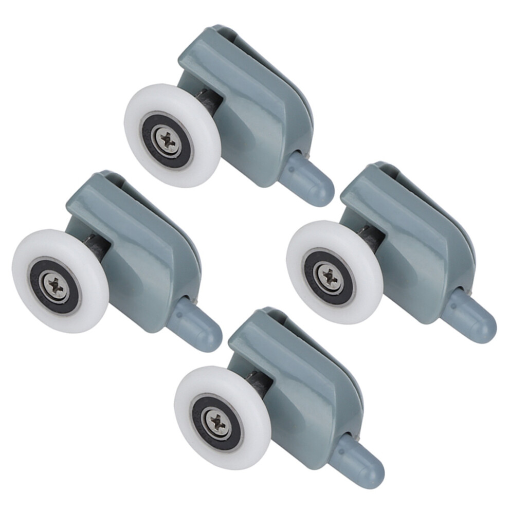 Shower Door Bottom Pulleys & Rollers For Easy Sliding Durable Glass Track Parts 4641358515516