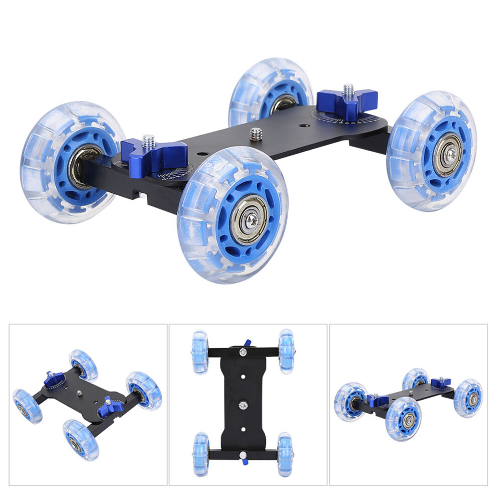 Mini Desktop Camera Slider Car 10Kg Load, Aluminum Alloy, 150Mm 7661358515887