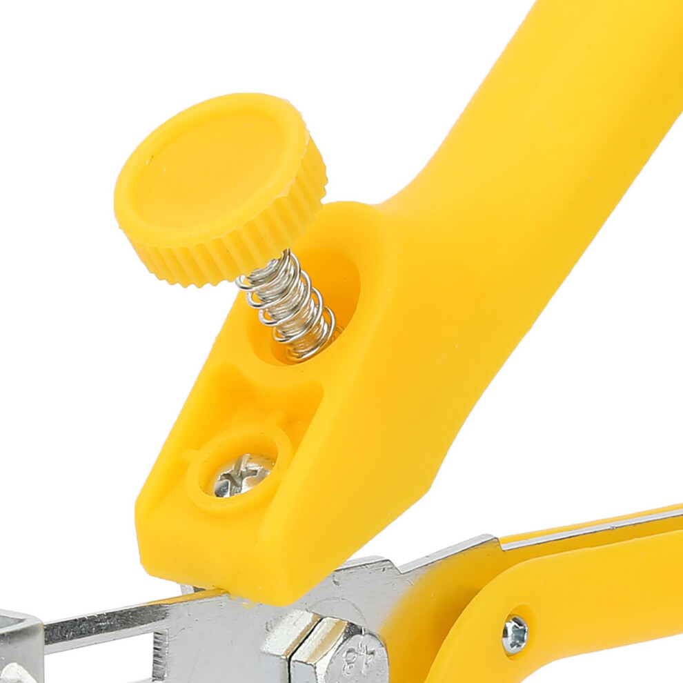 Hand Floor Pliers For Tile Leveling, 23X20x4cm, Yellow 8481358516337