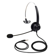 3,5 mm kabelgebundenes Computer-Headset mit