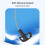 3,5 mm kabelgebundenes Computer-Headset mit 13
