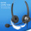 3,5 mm kabelgebundenes Computer-Headset mit 10