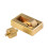 Messing-Leder-Färbeöl-Roller-Box-Anwender - DIY-Bastelwerkzeug mit Ersatz-Roller 4