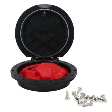 Kayak & Yacht 9in ABS Round Hatch Cover Fully Sealed Deck Plate Marine Grade