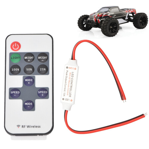 Multi-Mode Lamp Controller with Built-In Battery for RC Vehicles 2