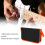 Guitar Maintenance Tool Bag Orange Portable Storage Case with Multiple Pockets 9