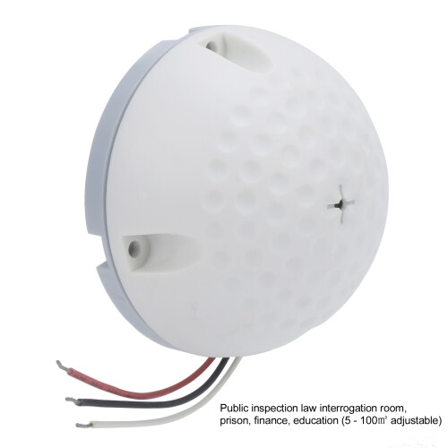 DC 12V CCTV Microphone Half Ball Dynamic Noise Reduction for Security Camera 2
