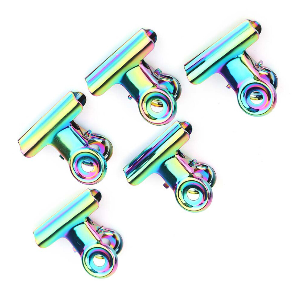 Effortless Nail Shaping: 5pcs 29mm Stainless Nail Extension Clips