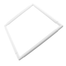 Kunststoff-Klammerrahmen für Kreuzstich & Stickerei 43,1x43,1 cm