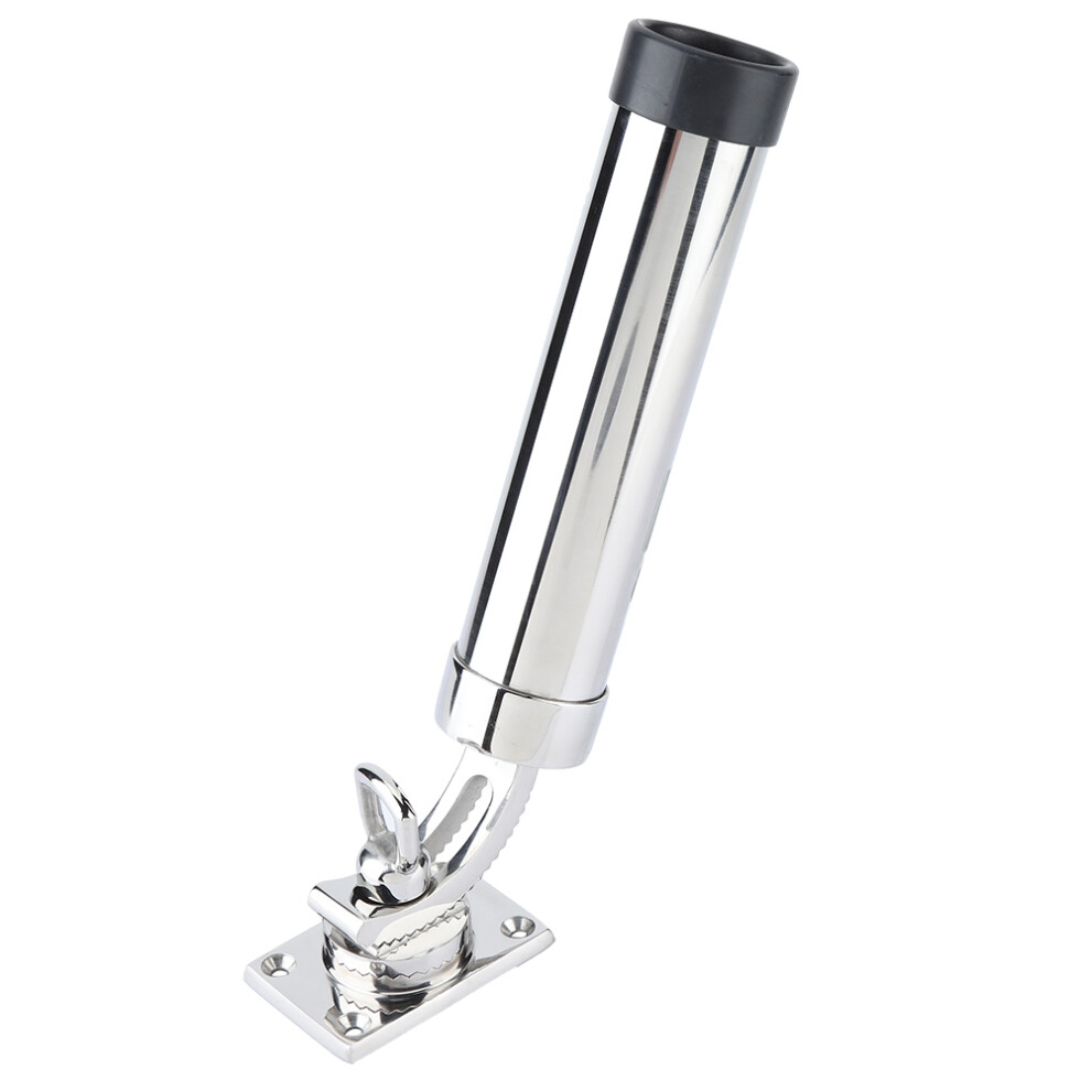 Durable\360 Swivel Fishing Rod Holder - Stainless Steel For Yachts 7611358521517