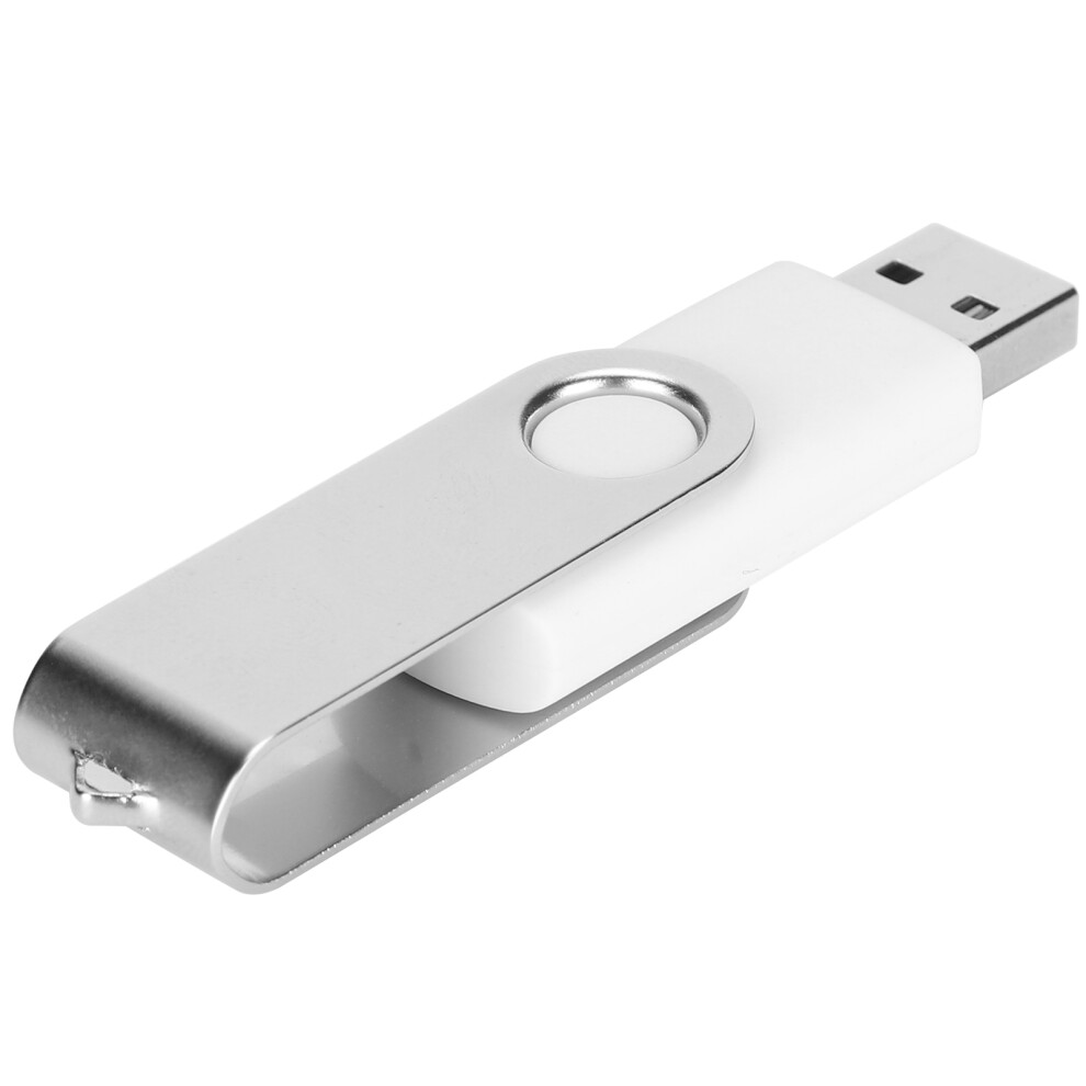 Candy 8Gb Rotatable Usb Flash Drive Portable Memory Stick For Pc & Tablet White 9441358521099