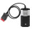 Durable OBD2 Bluetooth Tool for Trucks Compatible with Ak Ds150e 2017 2
